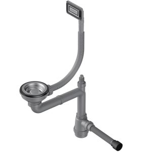 Арматура для одночашевых моек Omoikiri WK-1-UN Сталь 4956777