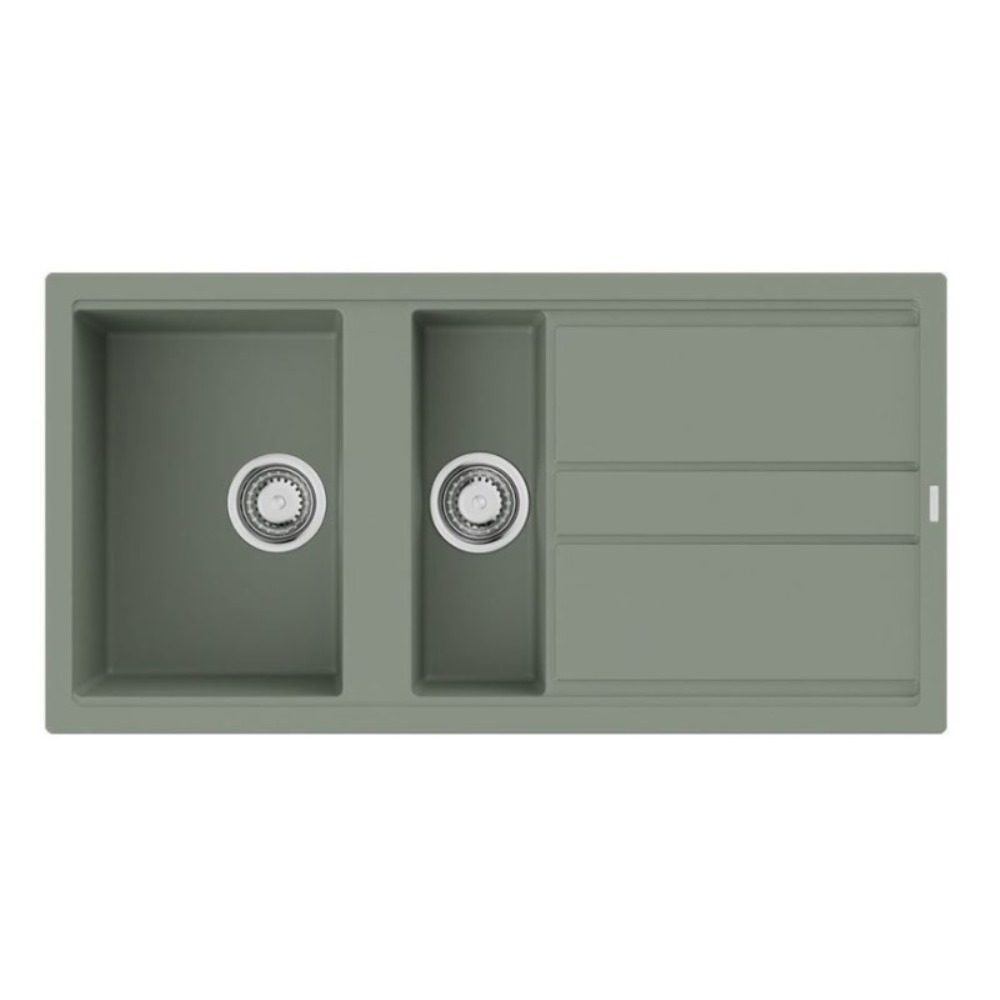 Мойка кухонная Omoikiri Kitagawa 100 Зелено-серый 4993252