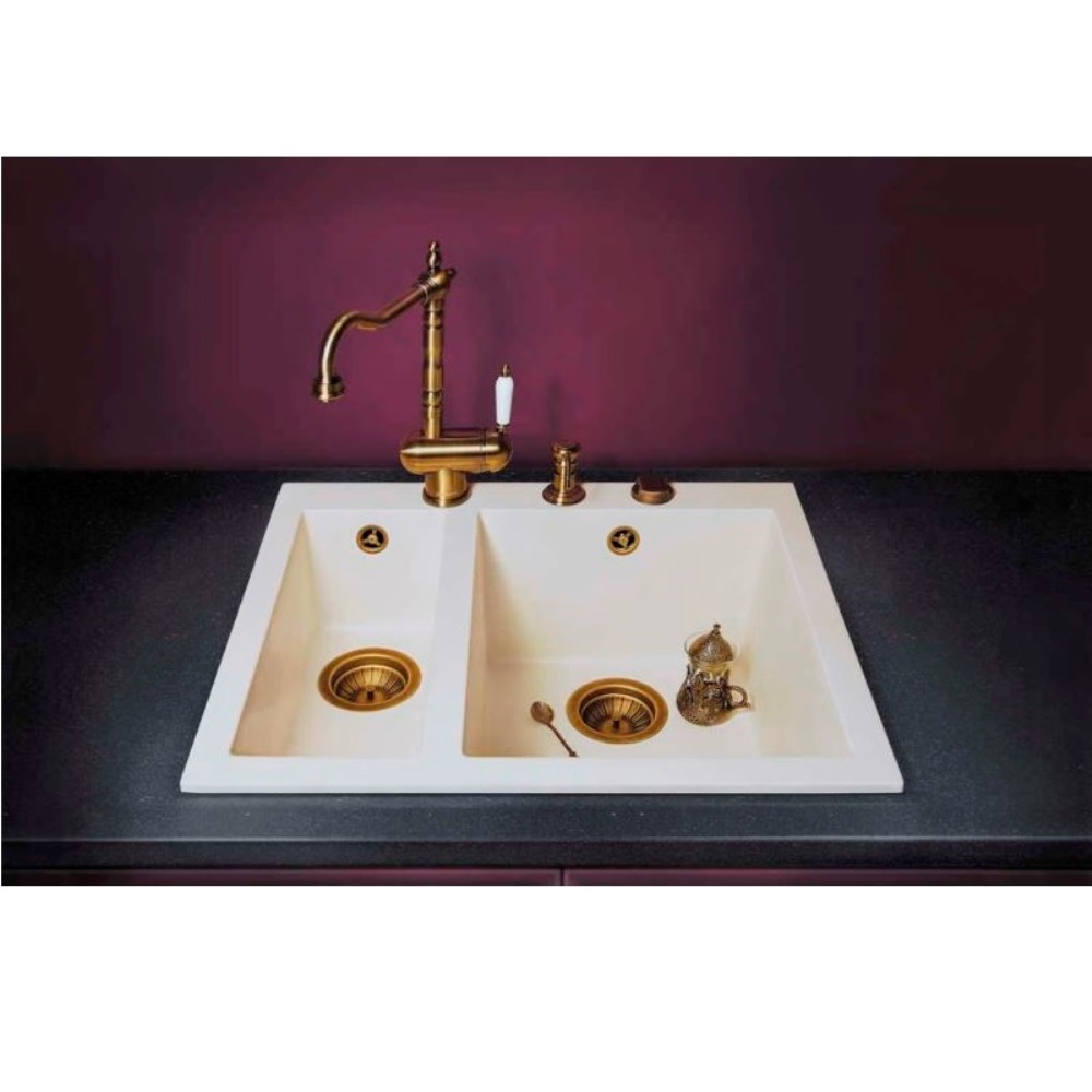 Мойка кухонная Omoikiri Bosen 590 Серый матовый 4993558 — изображение 3