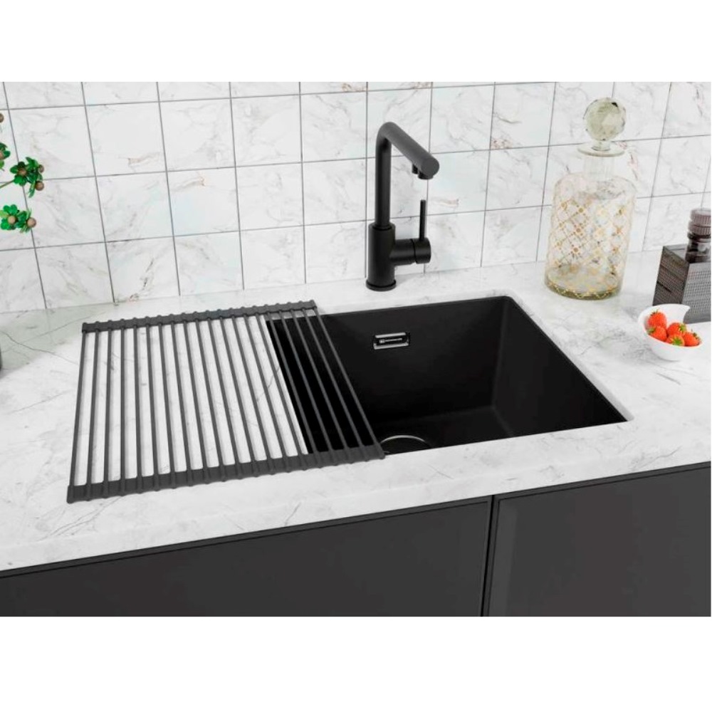 Мойка кухонная Omoikiri Yamakawa 46 Серый матовый 4993778 — изображение 2