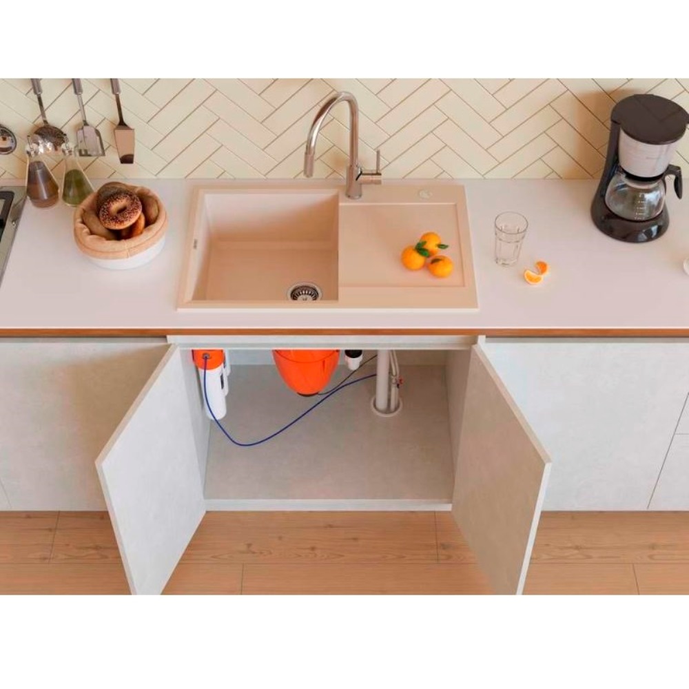 Мойка кухонная Omoikiri Sakaime 78 Платина 4993907 — изображение 2