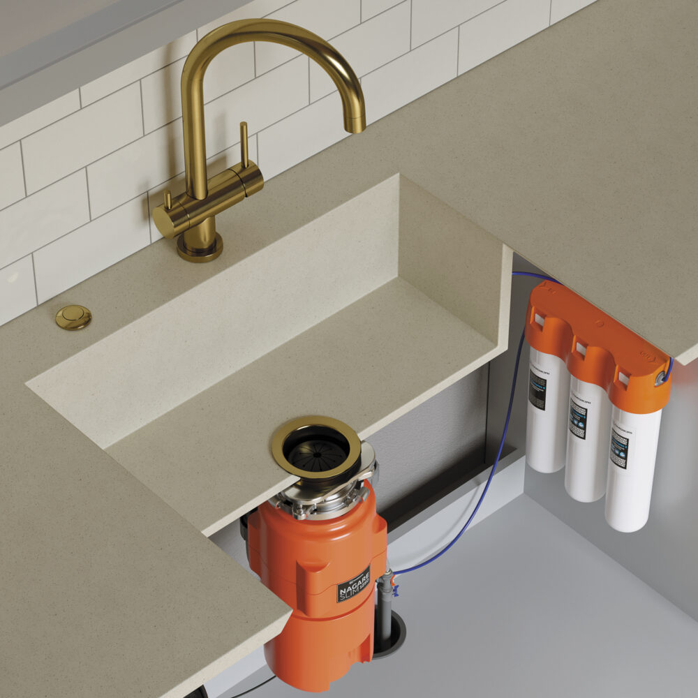 Измельчитель пищевых отходов Omoikiri Nagare Slim 1250 4995063 — изображение 3